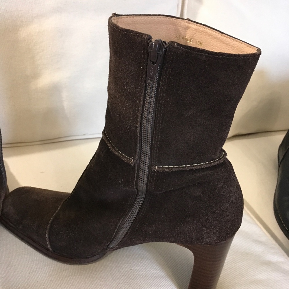 Ipanema Brown Suede Ankle Boot - Picture 5 of 7